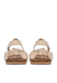 DeeZee Sandały CEO-CS20181-23 Beżowy jasny. Kolor: beżowy. Materiał: materiał #2