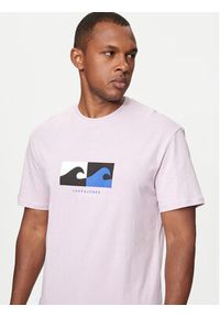 Jack & Jones - Jack&Jones T-Shirt Jormarbella 12255569 Fioletowy Relaxed Fit. Kolor: fioletowy. Materiał: bawełna #10