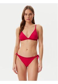 TOMMY HILFIGER - Tommy Hilfiger Góra od bikini UW0UW05801 Różowy. Kolor: różowy. Materiał: syntetyk