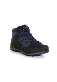 Samaris Mid II Regatta męskie trekkingowe buty. Kolor: niebieski. Materiał: guma, poliester. Sport: turystyka piesza