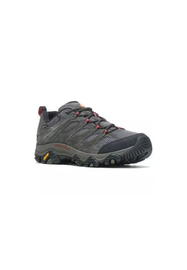 Buty turystyczne męskie Merrell Moab 3 GTX. Kolor: zielony, szary. Materiał: materiał, syntetyk, tkanina