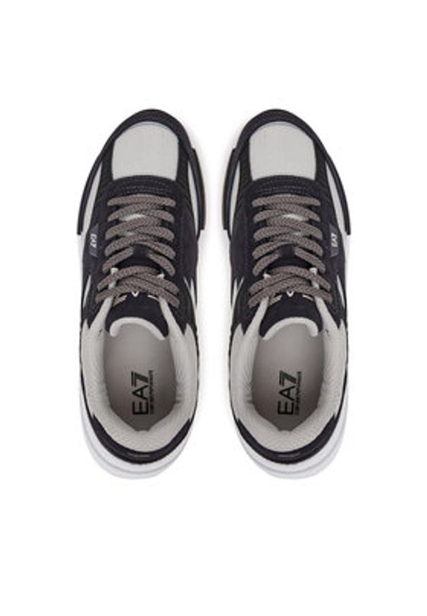 EA7 Emporio Armani Sneakersy X8X240 XK434 R971 Kolorowy. Materiał: materiał. Wzór: kolorowy