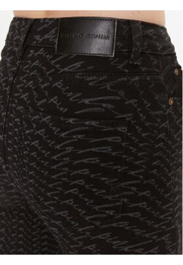 Pinko Jeansy Susan 100163 A14Y Czarny Skinny Fit. Kolor: czarny