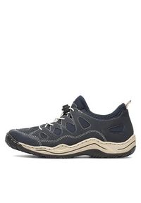 Rieker Sneakersy L0551-14 Granatowy. Kolor: niebieski #5
