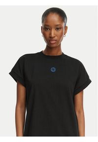 Hugo - HUGO Sukienka codzienna Nalle_B 50540389 Czarny Regular Fit. Okazja: na co dzień. Kolor: czarny. Materiał: bawełna. Typ sukienki: proste. Styl: casual #2