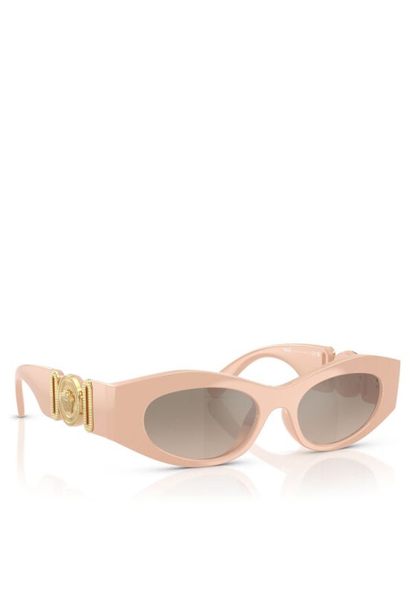 VERSACE - Versace Okulary przeciwsłoneczne 0VE4480U 54946I51 Écru. Kolor: kremowy. Materiał: syntetyk