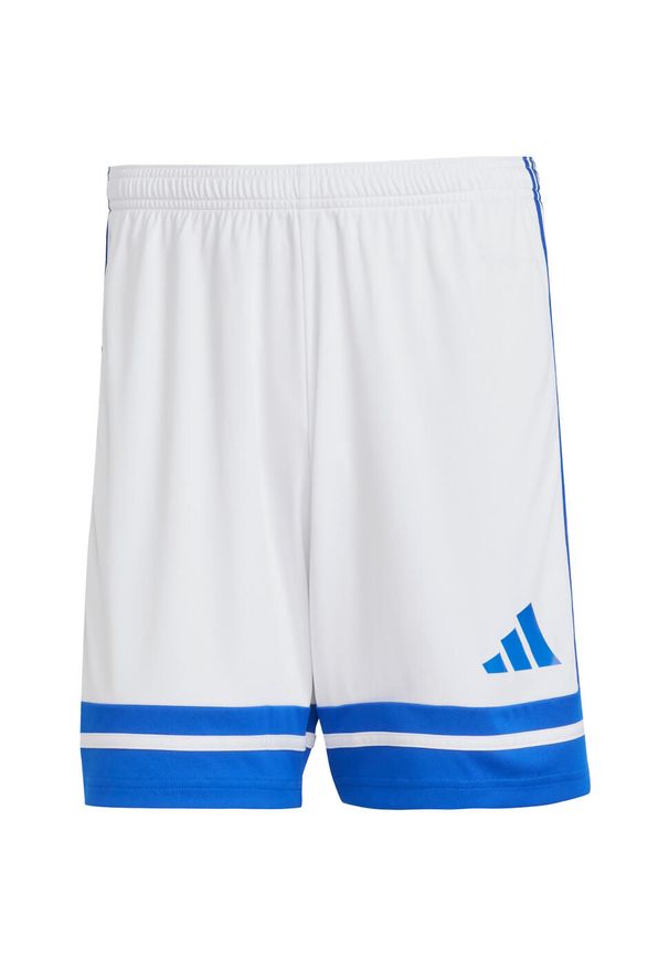 Adidas - Spodenki męskie adidas Squadra 25. Kolor: biały, wielokolorowy, niebieski