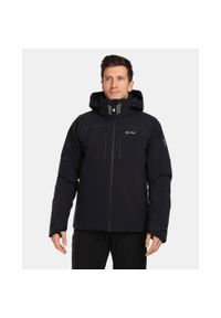 Męska luksusowa kurtka narciarska Kilpi LTD ASTER-M. Kolor: czarny. Materiał: nylon. Sport: narciarstwo