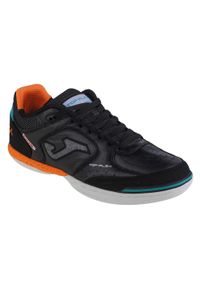 Buty piłkarskie męskie Joma Top Flex 2301 Indoor. Zapięcie: sznurówki. Kolor: wielokolorowy, pomarańczowy, żółty, brązowy, biały, zielony. Materiał: materiał, skóra. Szerokość cholewki: normalna. Sport: piłka nożna