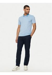 BOSS - Boss Spodnie materiałowe Sanderson-L 50510867 Granatowy Tapered Fit. Kolor: niebieski. Materiał: len