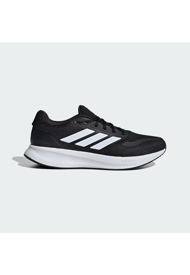 Adidas - Buty Runfalcon 5 Wide Running. Okazja: na co dzień. Kolor: czarny, biały, wielokolorowy. Sport: bieganie