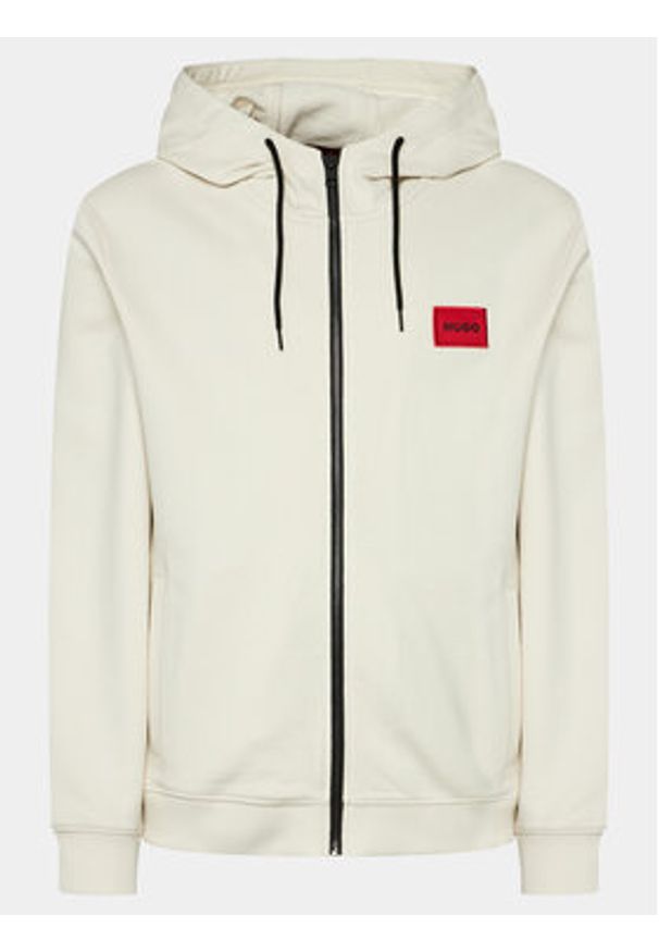 Hugo Bluza Daple212 50447972 Biały Regular Fit. Kolor: biały. Materiał: bawełna