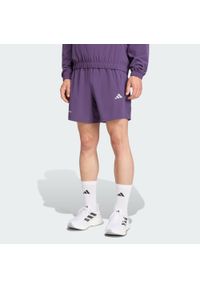 Adidas - Szorty Training Essentials Holiday Pack. Kolor: fioletowy. Technologia: ClimaCool (Adidas). Sport: fitness #1