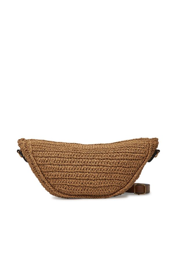 Pieces Torebka Pcamanda Summer Bumbag 17157722 Brązowy. Kolor: brązowy