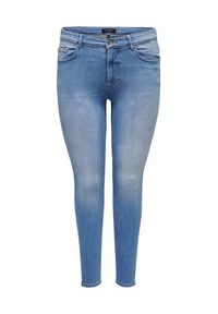 ONLY Carmakoma Jeansy 15280921 Niebieski Skinny Fit. Kolor: niebieski