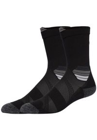Asics - Skarpetki sportowe dla dorosłych ASICS Fujitrail Run Crew Sock. Kolor: czarny. Materiał: wełna, elastan, poliamid. Sport: bieganie