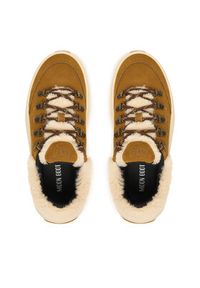 Moon Boot Sneakersy Moon247 City Shearling 80D2490040 Brązowy. Kolor: brązowy. Materiał: zamsz, skóra #6