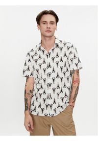 Baldessarini Koszula B3 77006/000/3553 Écru Regular Fit. Materiał: bawełna