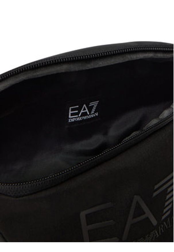 EA7 Emporio Armani Saszetka nerka 7X000073 AF13820 UC001 Czarny. Kolor: czarny. Materiał: materiał