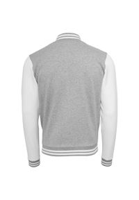 BUILD YOUR BRAND - Kurtka Unisex Varsity Dla Dorosłych. Kolor: biały, wielokolorowy, fioletowy, szary