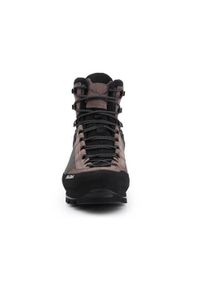Buty trekkingowe męskie Salewa MS Crow Gtx. Wysokość cholewki: za kostkę. Zapięcie: sznurówki. Kolor: brązowy, czarny, wielokolorowy. Materiał: syntetyk, materiał. Szerokość cholewki: normalna