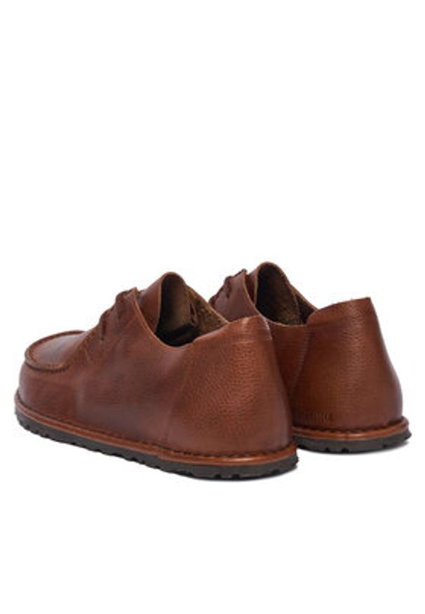 Birkenstock Półbuty Utti Lace Low 1029679 Brązowy. Kolor: brązowy. Materiał: skóra
