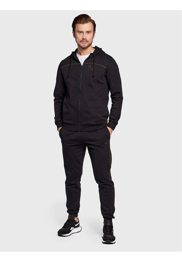 Dres Diadora. Kolor: czarny. Materiał: dresówka