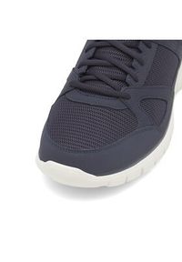 skechers - Skechers Sneakersy 8790117 NVLM Granatowy. Kolor: niebieski. Materiał: materiał