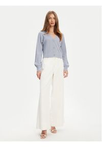 Guess Kardigan W5YR01 Z2ZK2 Niebieski Regular Fit. Kolor: niebieski. Materiał: wiskoza #4