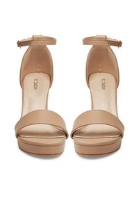 DeeZee Sandały LE601-88 Beżowy. Kolor: beżowy. Materiał: materiał #3