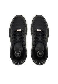 Plein Sport Sneakersy FAES USC0855 SLE004N Czarny. Kolor: czarny. Materiał: materiał #3