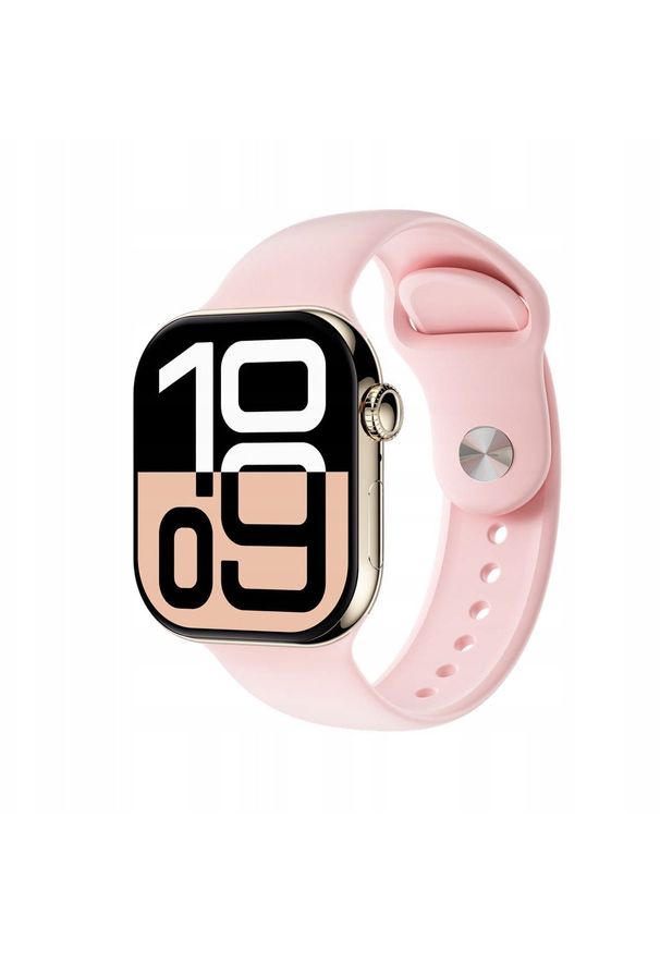 Mexen - PLATINET SMART WATCH ZEGAREK SPORTOWY BLUETOOTH PRO MINI, 190 MAH, 1,85" ROSE GOLD [46207]. Rodzaj zegarka: smartwatch. Styl: sportowy