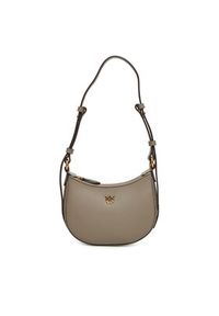 Pinko - PINKO Torebka Half Moon Baby PE 25 PLTT 103538 A0F1 Beżowy. Kolor: beżowy. Materiał: skórzane #3