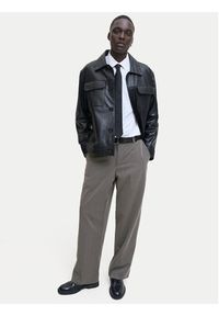 Jack & Jones Chinosy Bill 12293368 Szary Wide Leg. Kolor: szary. Materiał: syntetyk #6