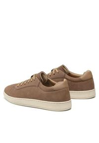 Lasocki Sneakersy MI08-TECHNIC-01 Brązowy. Kolor: brązowy. Materiał: nubuk, skóra