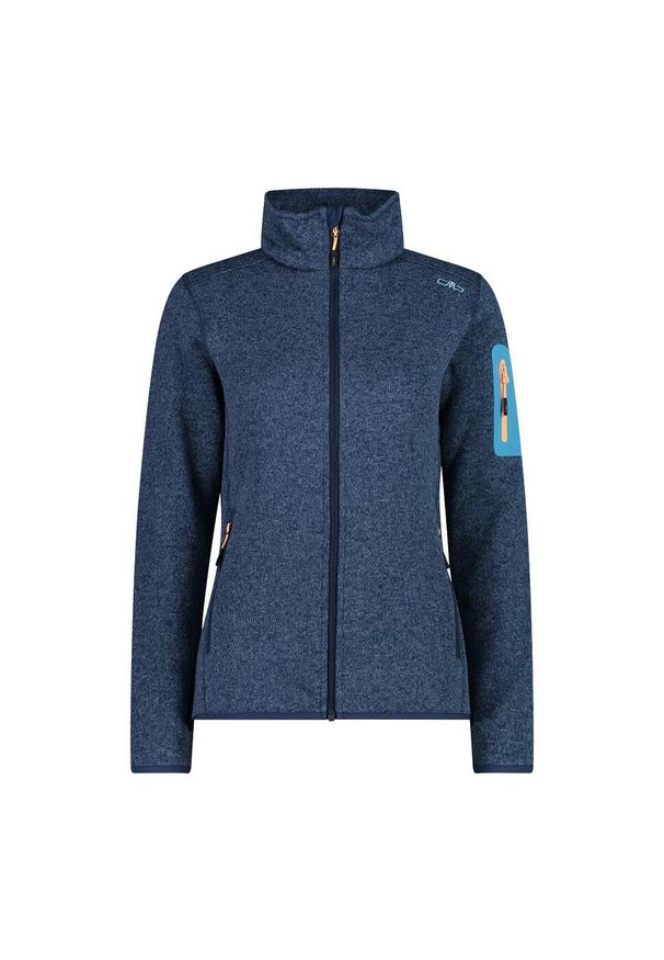 Bluza damska turystyczna CMP. Kolor: niebieski. Materiał: polar