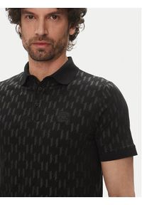 Karl Lagerfeld - KARL LAGERFELD Polo 745070 552251 Czarny Regular Fit. Typ kołnierza: polo. Kolor: czarny. Materiał: bawełna #5