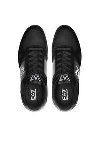 EA7 Emporio Armani Sneakersy X8X151 XK354 A120 Czarny. Kolor: czarny. Materiał: materiał