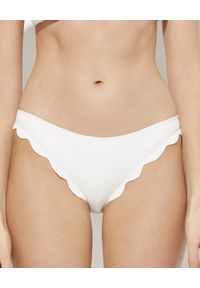 MARYSIA SWIM - Biały dół od bikini Broadway. Stan: obniżony. Kolor: biały. Materiał: materiał, tkanina