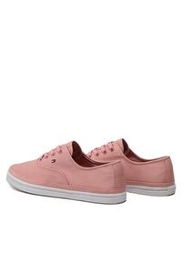 TOMMY HILFIGER - Tommy Hilfiger Tenisówki Essential Kesha Lace Sneaker FW0FW06955 Różowy. Kolor: różowy. Materiał: materiał #2