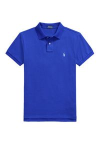 Polo Ralph Lauren Polo 710536856516 Niebieski Regular Fit. Typ kołnierza: polo. Kolor: niebieski. Materiał: bawełna #3