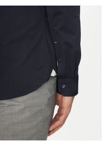 Michael Kors Koszula MD0MD91498 Granatowy Slim Fit. Kolor: niebieski. Materiał: bawełna