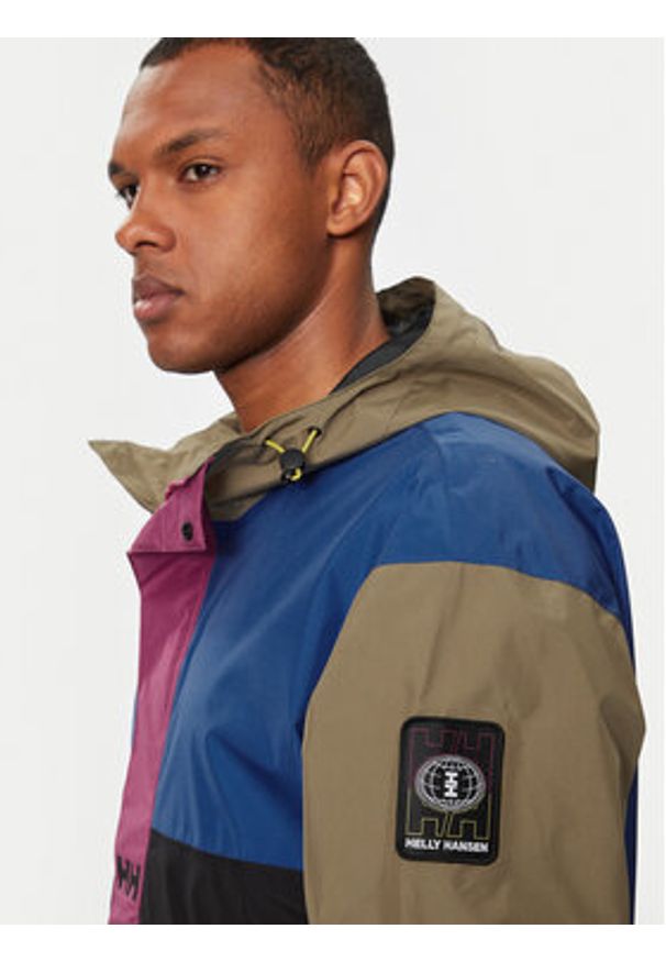 Helly Hansen Kurtka anorak Play Anorak 54087 Zielony Regular Fit. Kolor: zielony. Materiał: syntetyk