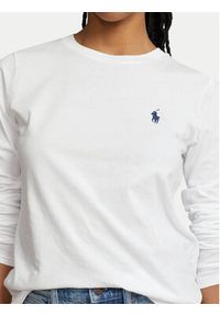 Polo Ralph Lauren Bluzka 211898699001 Biały Regular Fit. Typ kołnierza: polo. Kolor: biały. Materiał: bawełna #5