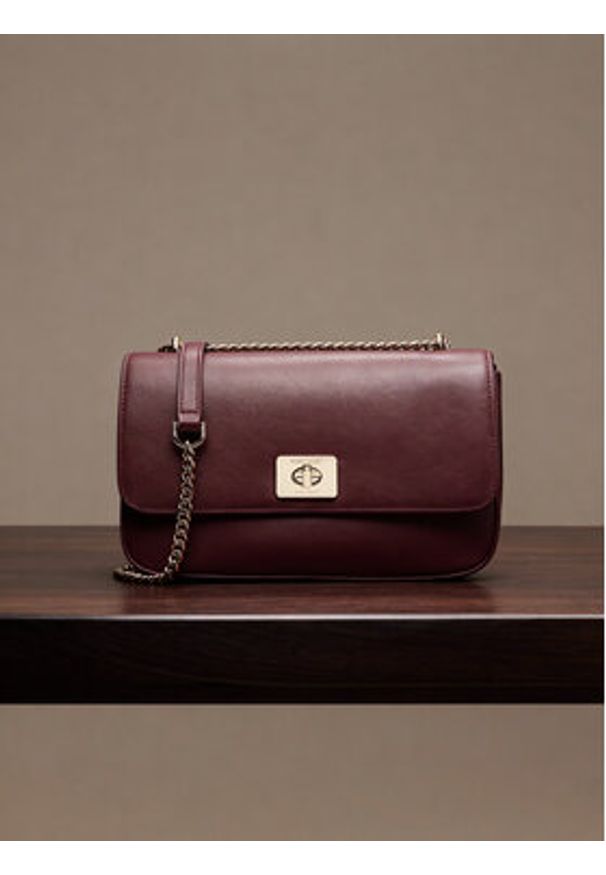 Nine West Torebka CEO-TENNESSEE-I-LDA8206 Bordowy. Kolor: czerwony