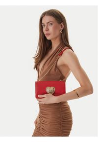 Love Moschino - LOVE MOSCHINO Torebka JC4147PP1OL1650A Czerwony. Kolor: czerwony. Materiał: skórzane #1