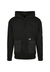 Bluza z kapturem Urban Classics commuter. Typ kołnierza: kaptur. Kolor: czarny #1