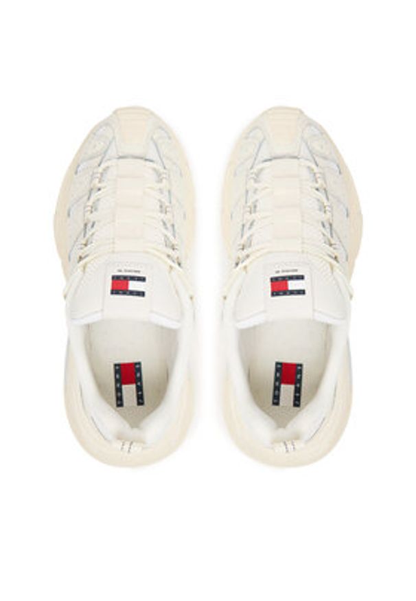 Tommy Jeans Sneakersy Archive '95 EN0EN02865 Écru. Materiał: skóra