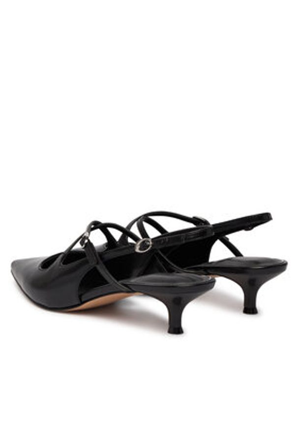 Guess Czółenka FLJCSR LEA05 Czarny. Kolor: czarny. Materiał: skóra