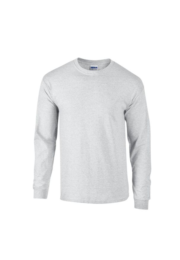 GILDAN - Koszulka Z Długim Rękawem Dla Dorosłych Unisex Ultra Cotton Blend. Kolor: wielokolorowy, fioletowy, szary. Długość rękawa: długi rękaw. Długość: długie